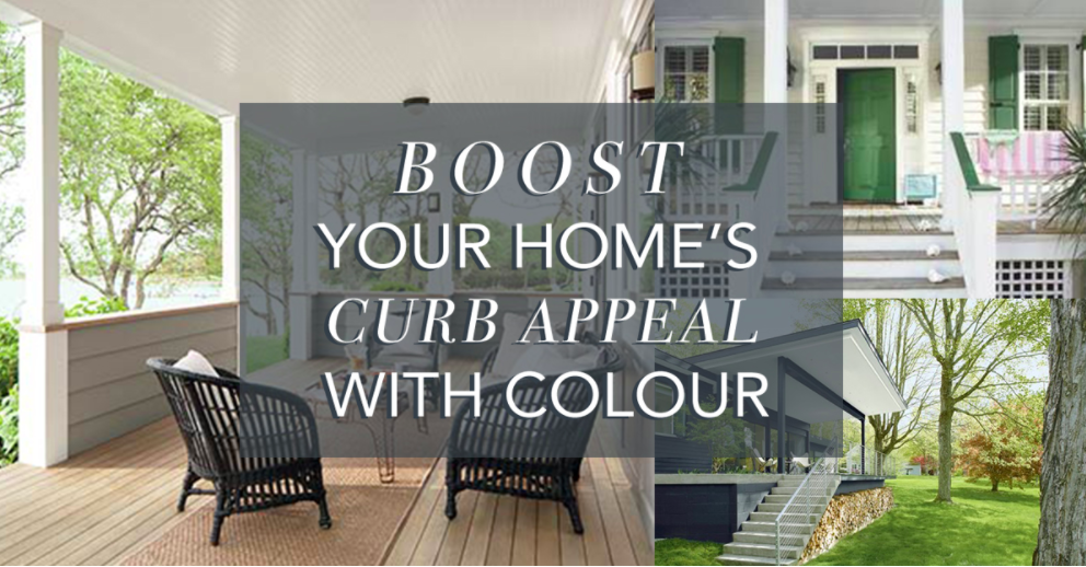 Boost your homes curb appeal…with colour!